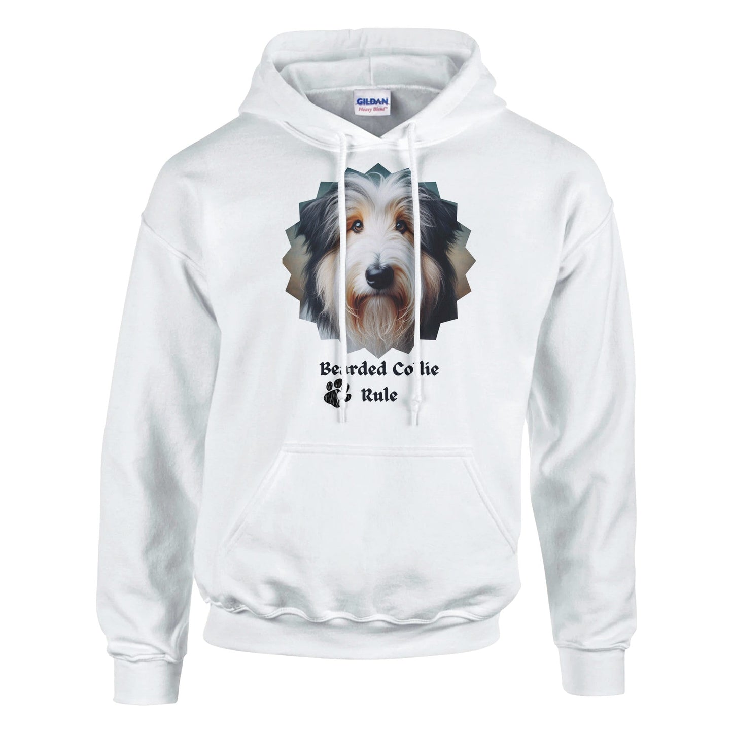 Bearded Collie Dog Hoodie - PetSelfie - Petselfie