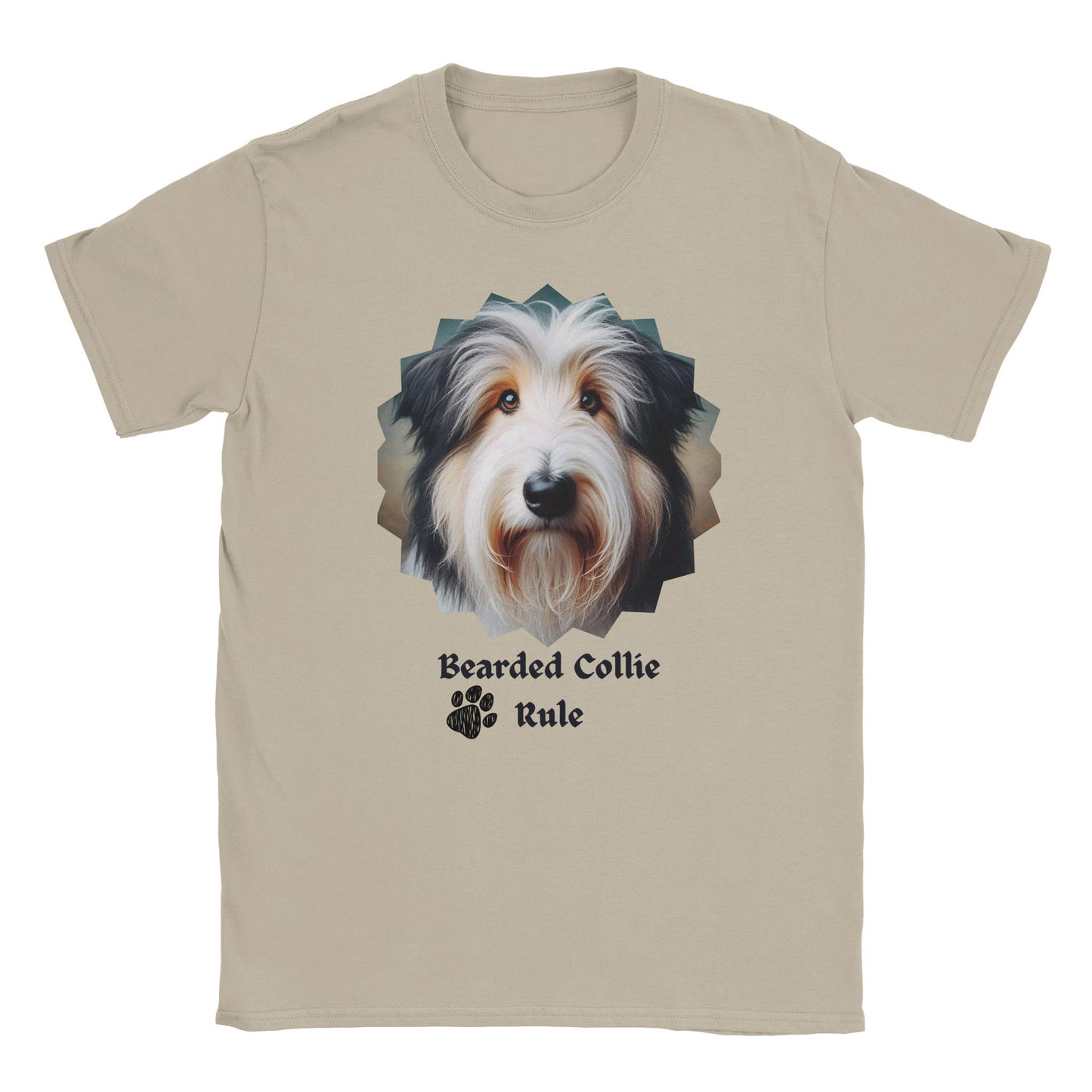 Bearded Collie Dog T-Shirt - PetSelfie - Petselfie