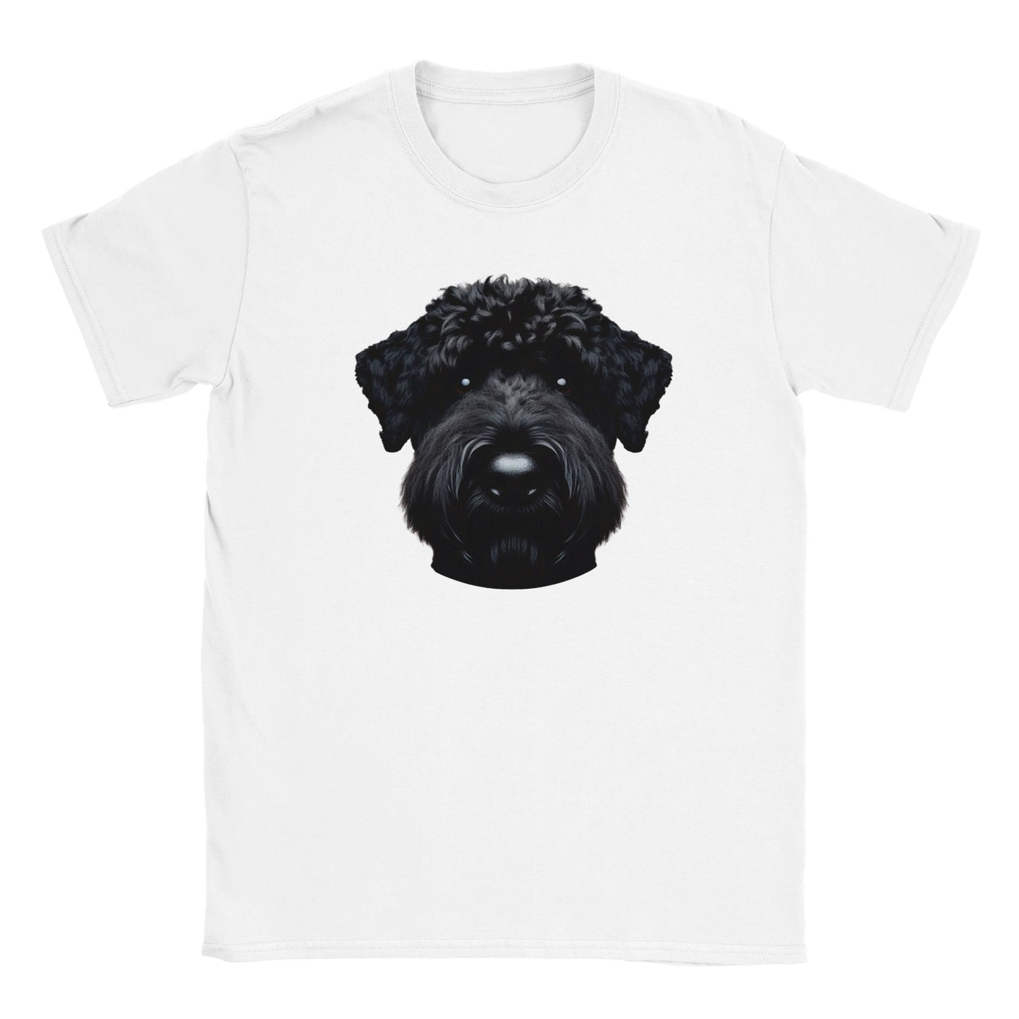 white Black Russian Terrier T-Shirt