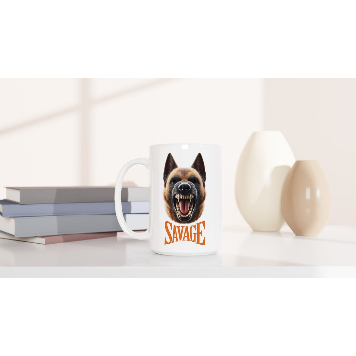 Belgian Malinois SAVAGE Mug - Petselfie