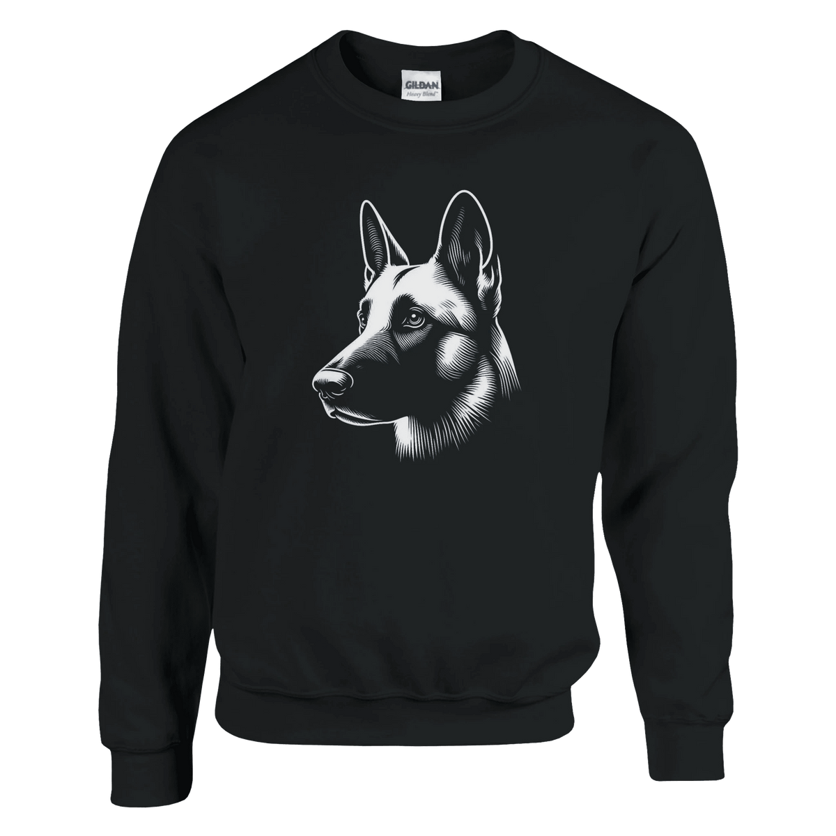 Belgian Malinois Silhouette Sweatshirt - Petselfie