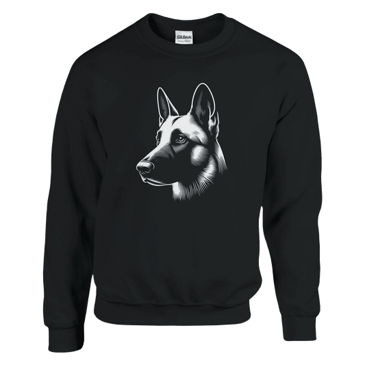 Belgian Malinois Silhouette Sweatshirt - Petselfie