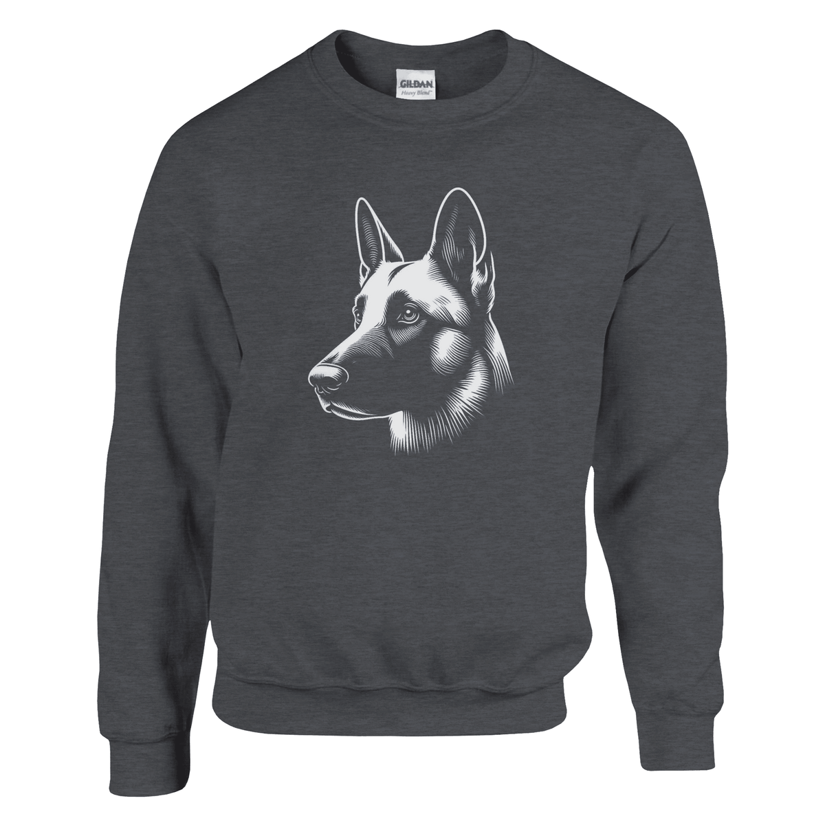 Belgian Malinois Silhouette Sweatshirt - Petselfie