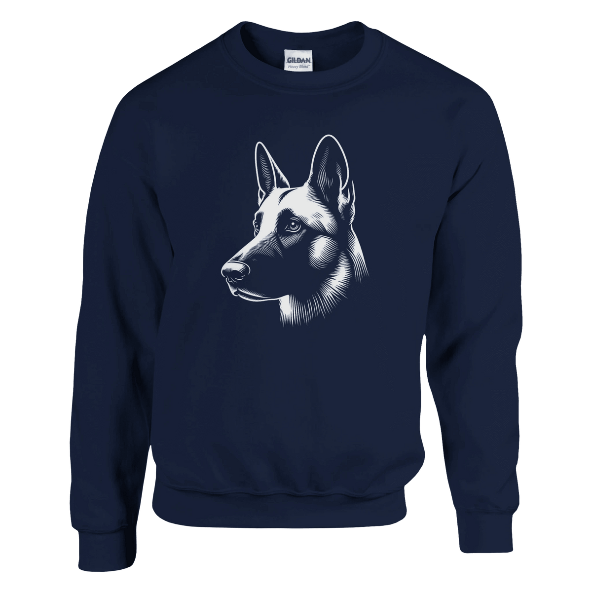Belgian Malinois Silhouette Sweatshirt - Petselfie