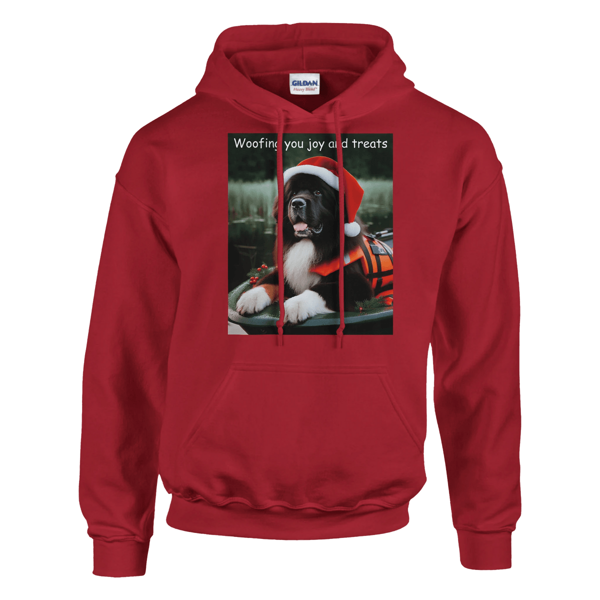 Bernese Mountain Dog Christmas Hoodie - Petselfie