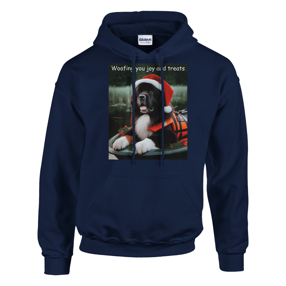 Bernese Mountain Dog Christmas Hoodie - Petselfie