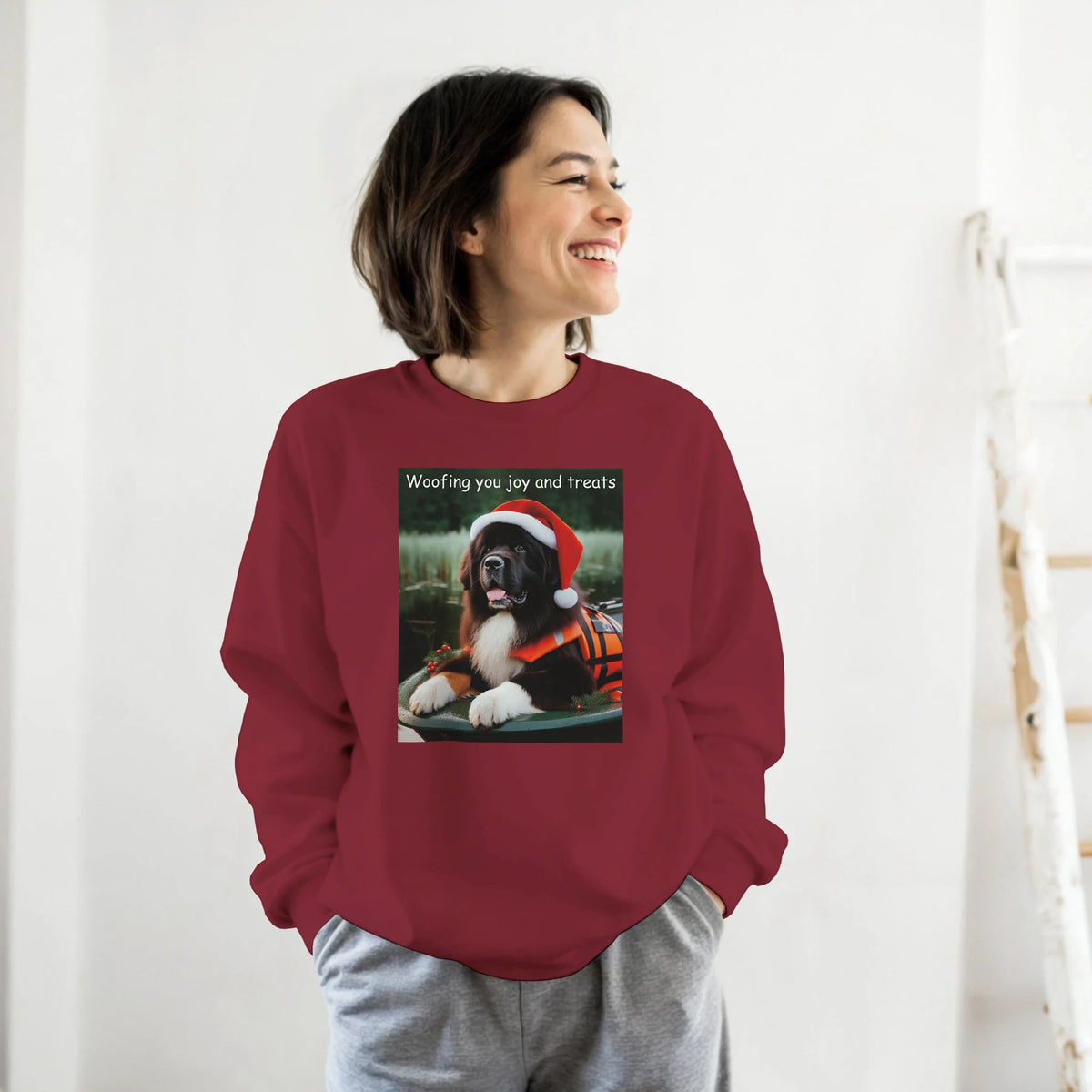 Bernese Mountain Dog Christmas Sweatshirt - Petselfie