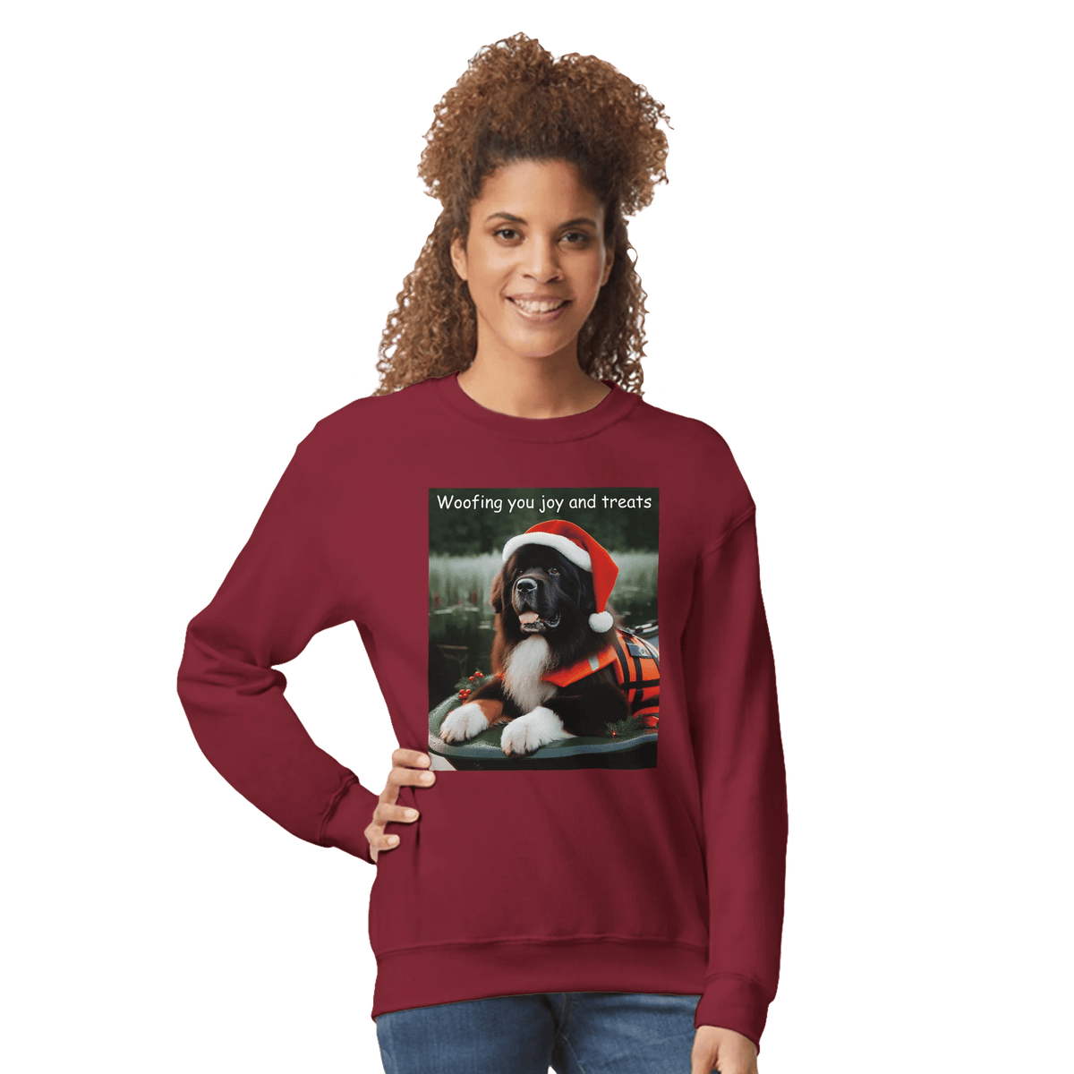 Bernese Mountain Dog Christmas Sweatshirt - Petselfie