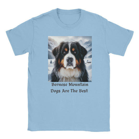 Bernese Mountain Dog Classic Unisex Crewneck T-Shirt - Petselfie