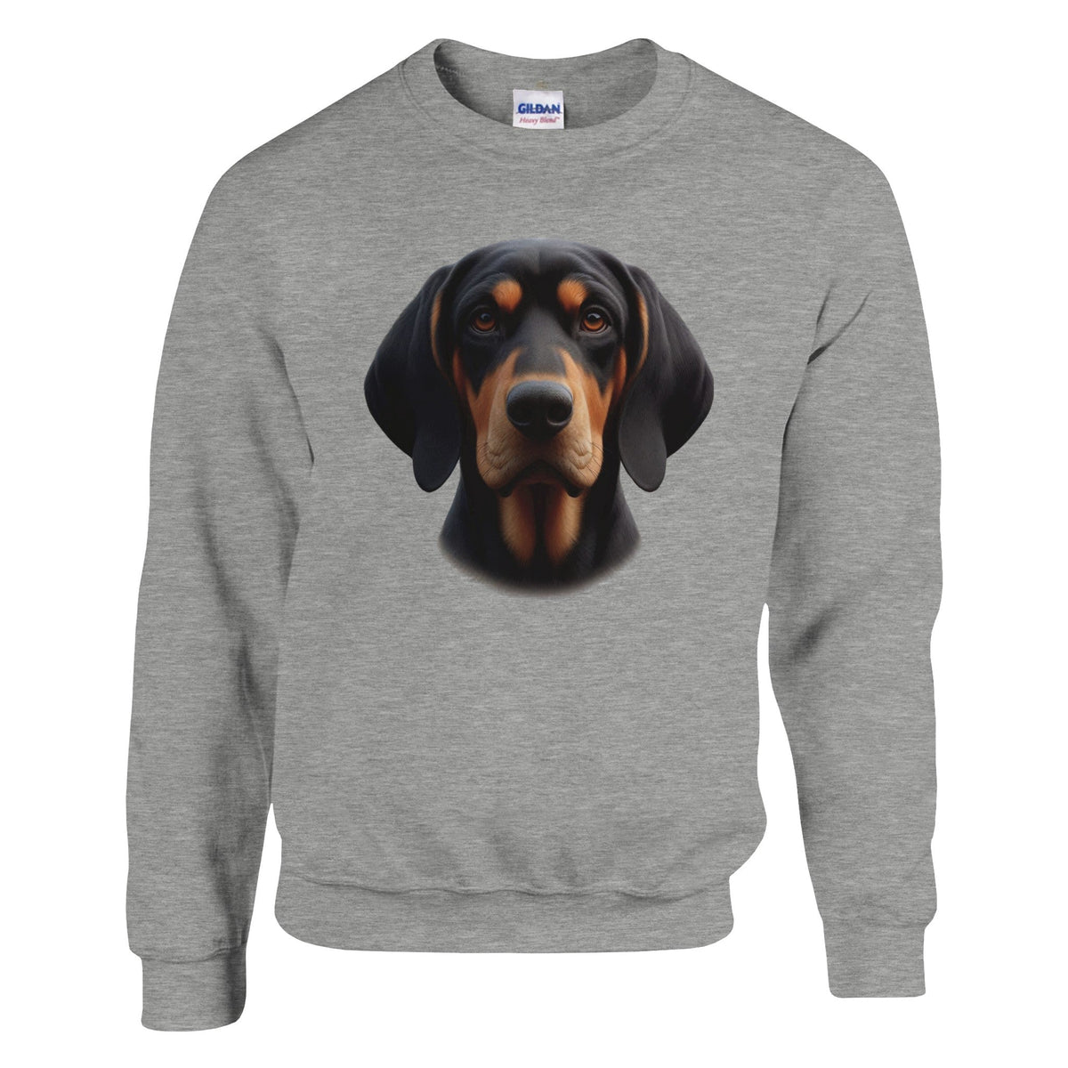 Black and Tan Coonhound Sweatshirt - PetSelfie - Petselfie