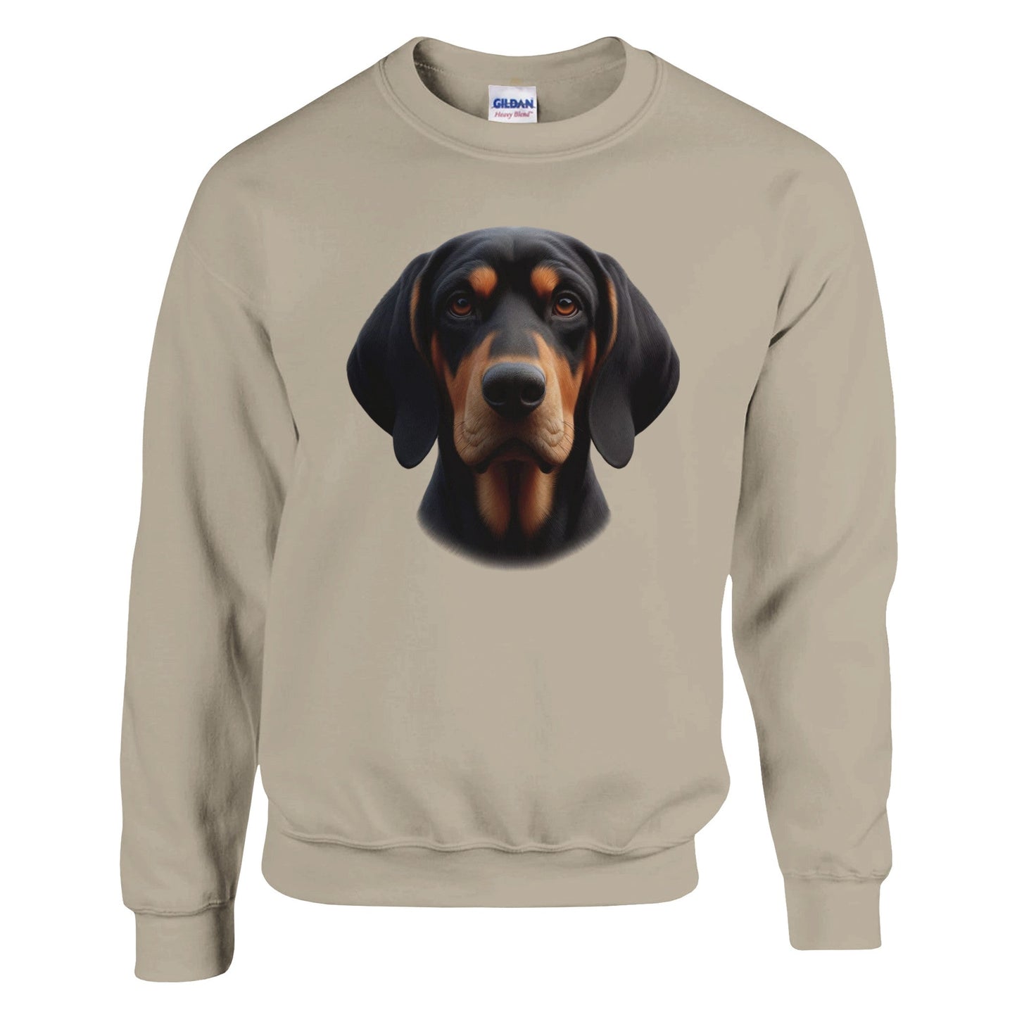 Black and Tan Coonhound Sweatshirt - PetSelfie - Petselfie