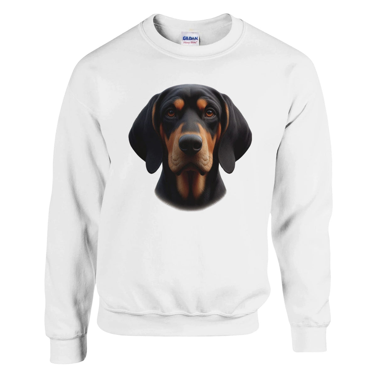 Black and Tan Coonhound Sweatshirt - PetSelfie - Petselfie
