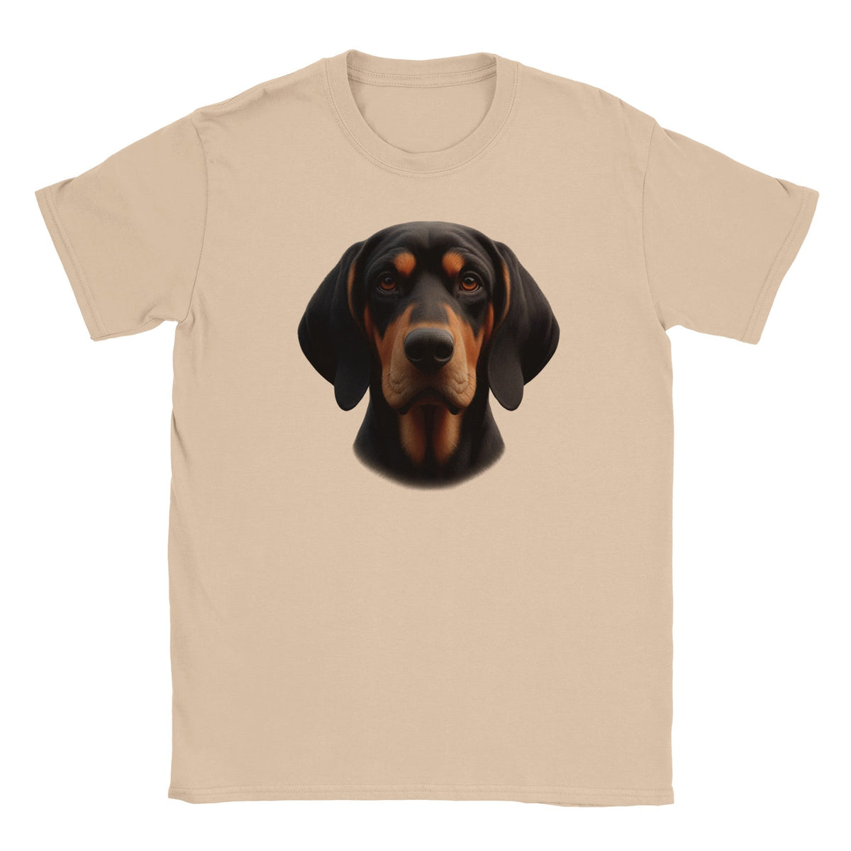 Black and Tan Coonhound T-Shirt - PetSelfie - Petselfie