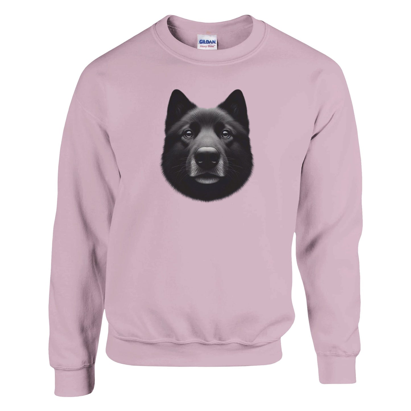 Black Norwegian Elkhound Sweatshirt - PetSelfie - Petselfie