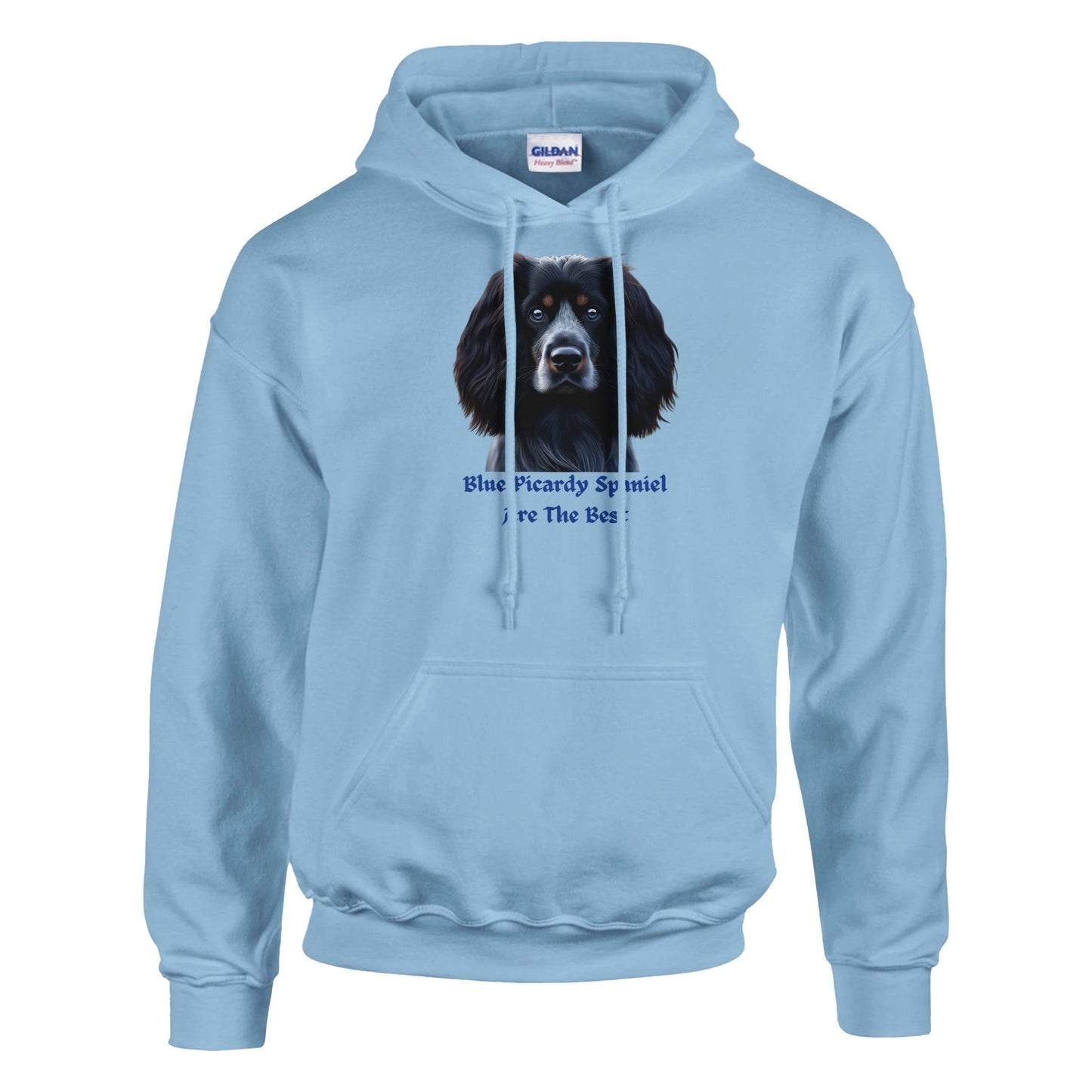 Blue Picardy Spaniel Dog Hoodie - PetSelfie - Petselfie