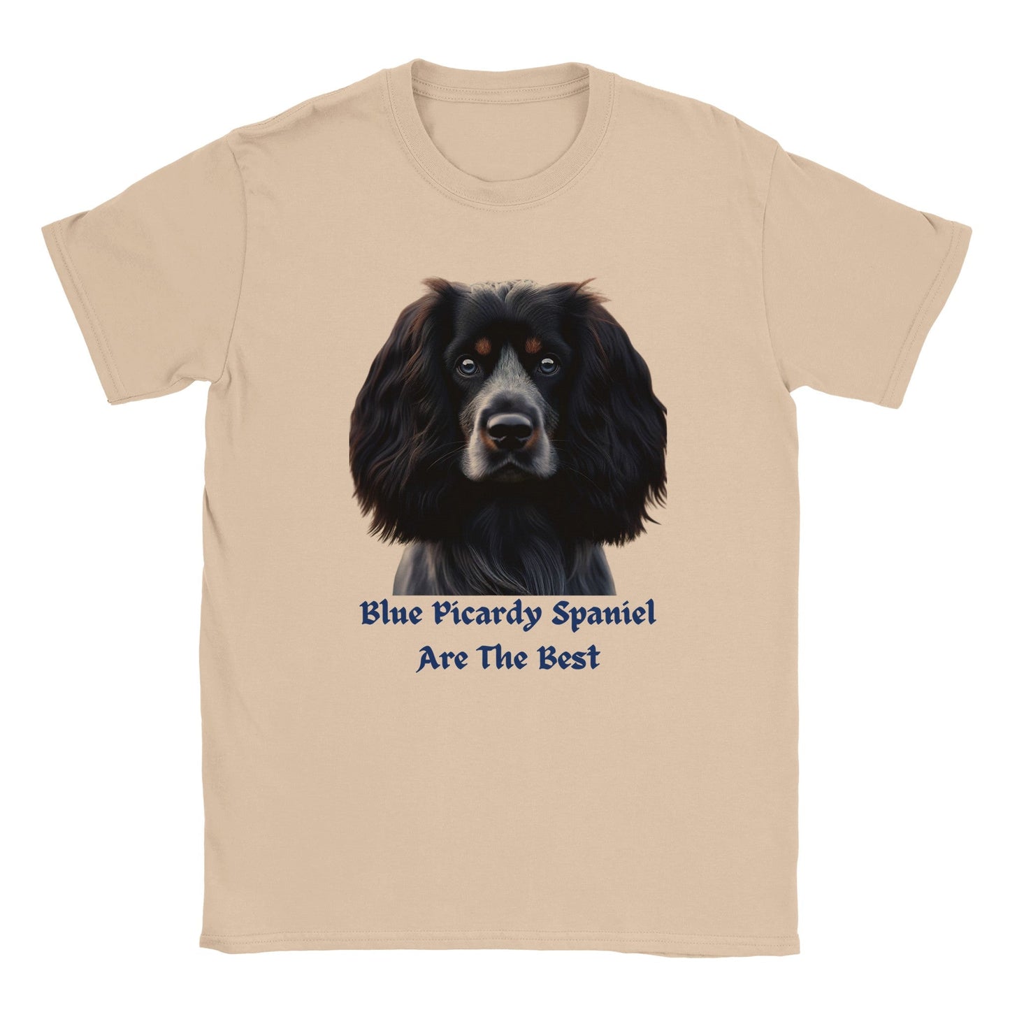 Blue Picardy Spaniel Dog T-Shirt - PetSelfie - Petselfie