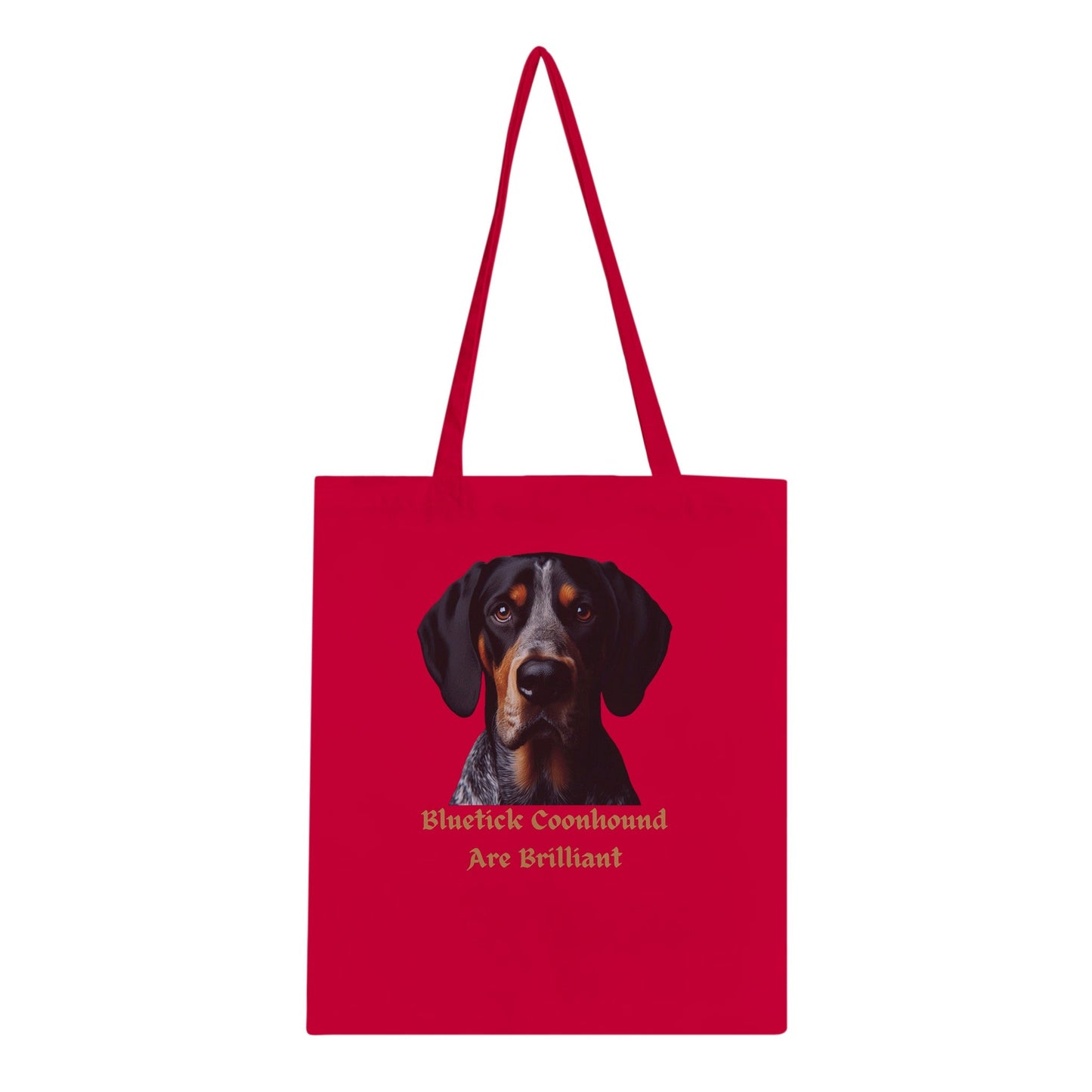 Bluetick Coonhound Dog Tote Bag - PetSelfie - Petselfie