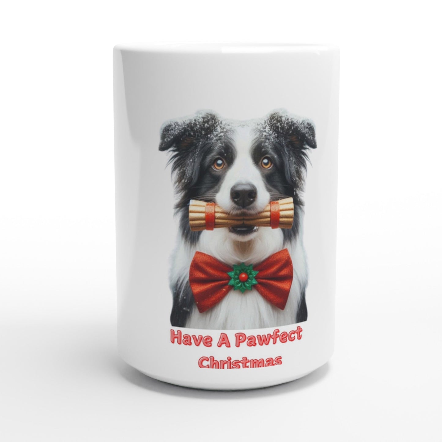 Border Collie Christmas Mug - Petselfie