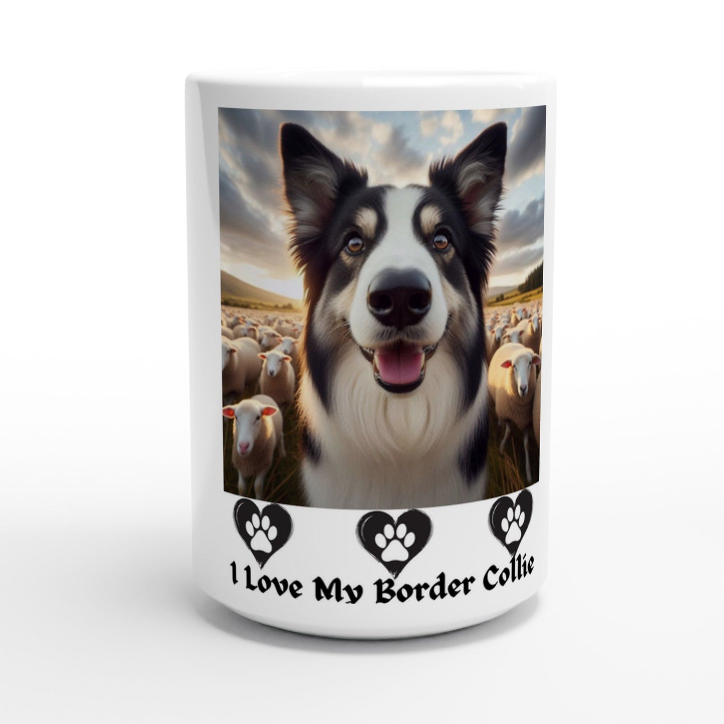 Border Collie Mug - PetSelfie - Petselfie