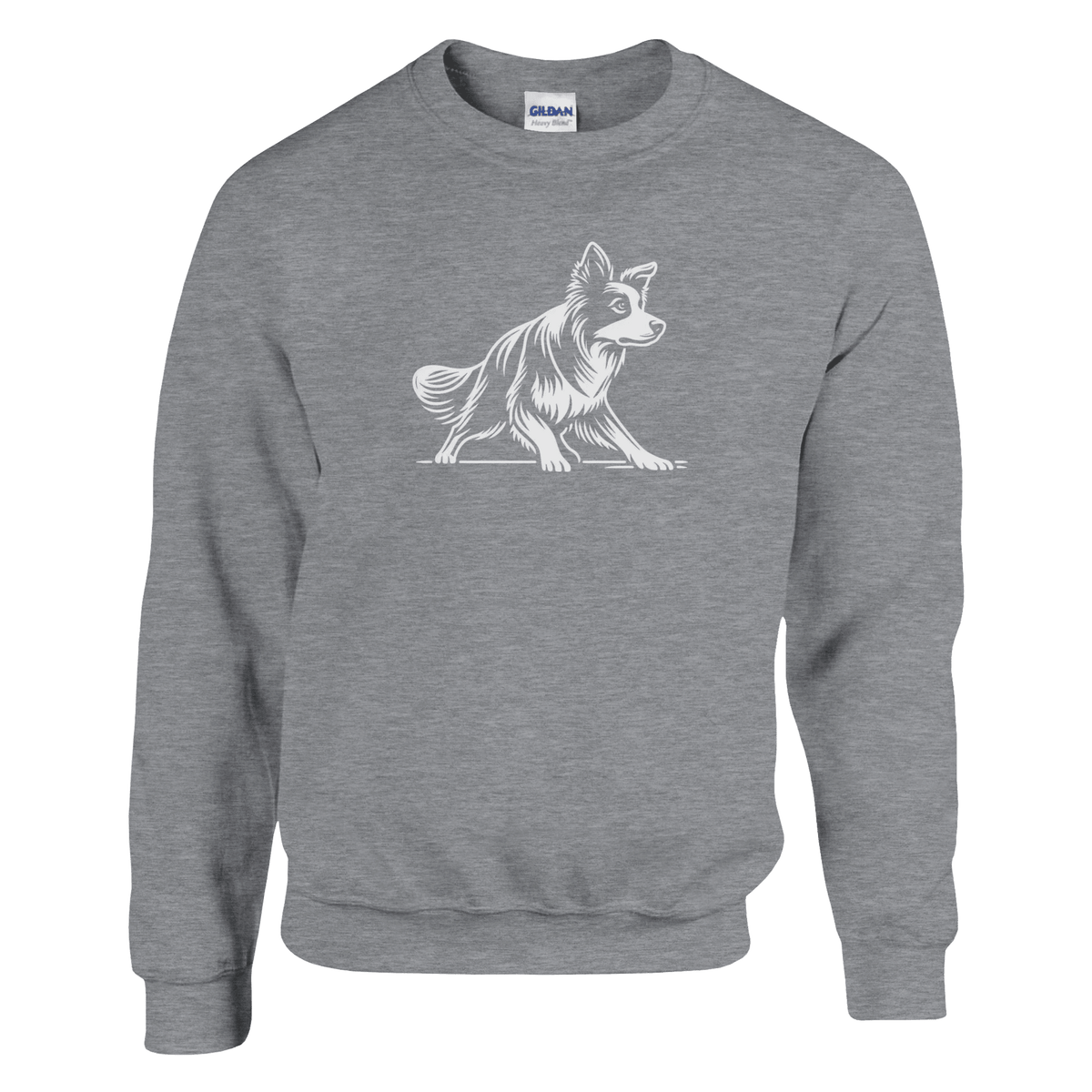 Border Collie Silhouette Sweatshirt - Petselfie