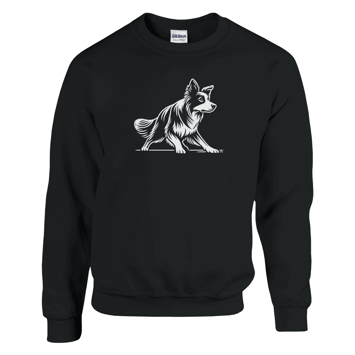 Border Collie Silhouette Sweatshirt - Petselfie