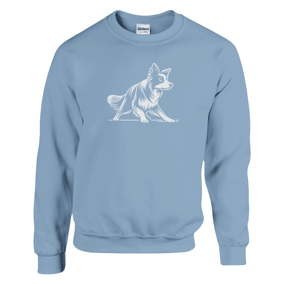 Border Collie Silhouette Sweatshirt - Petselfie
