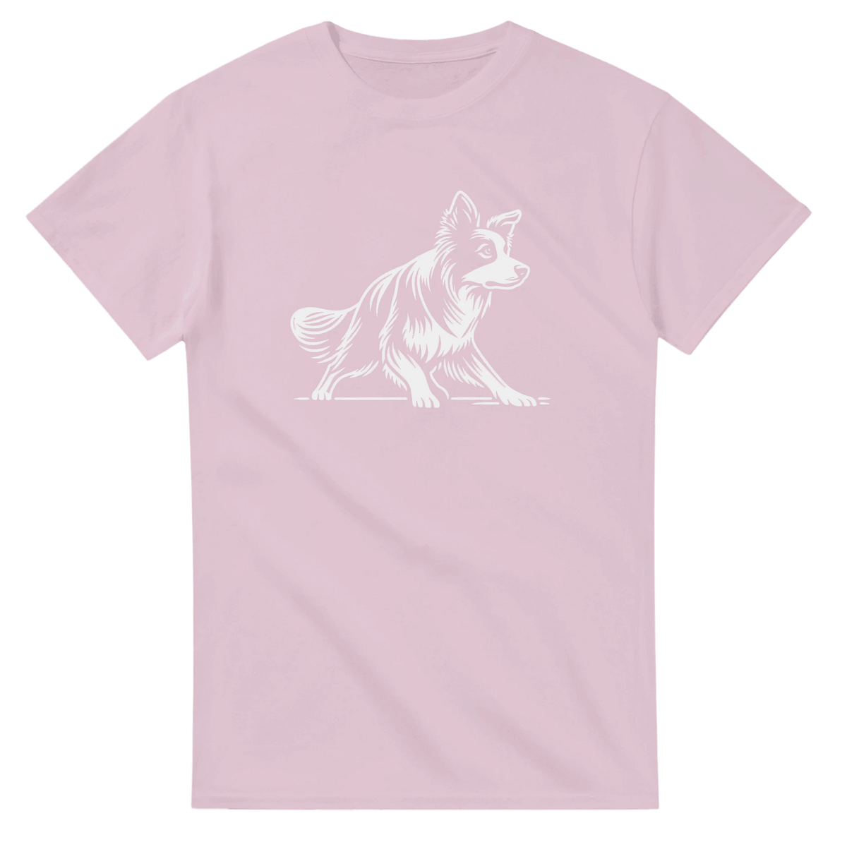 Border Collie Silhouette T-shirt - Petselfie