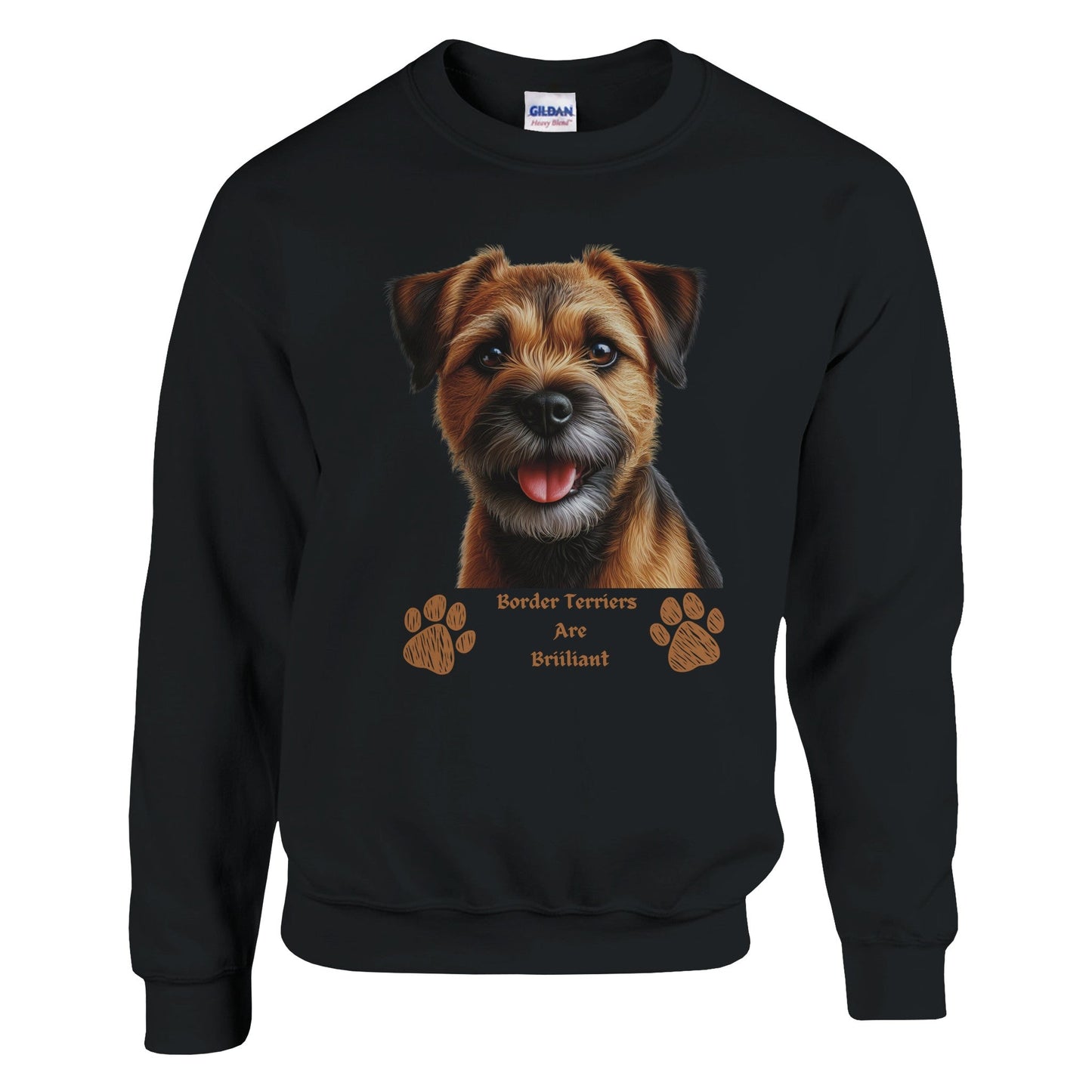 Border Terrier Dog Sweatshirt - PetSelfie - Petselfie