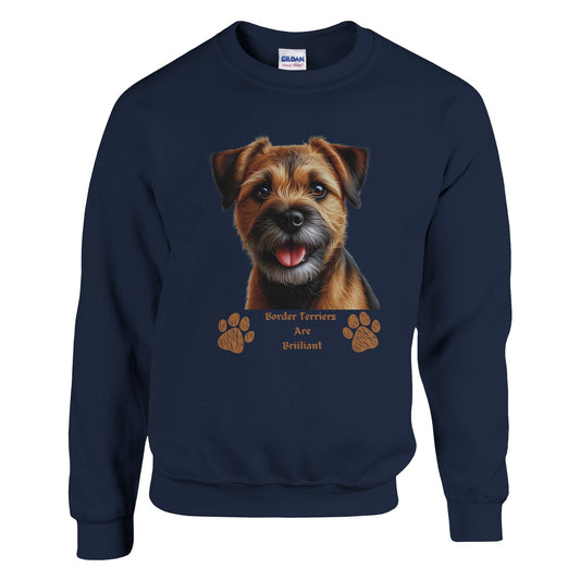 Border Terrier Dog Sweatshirt - PetSelfie - Petselfie