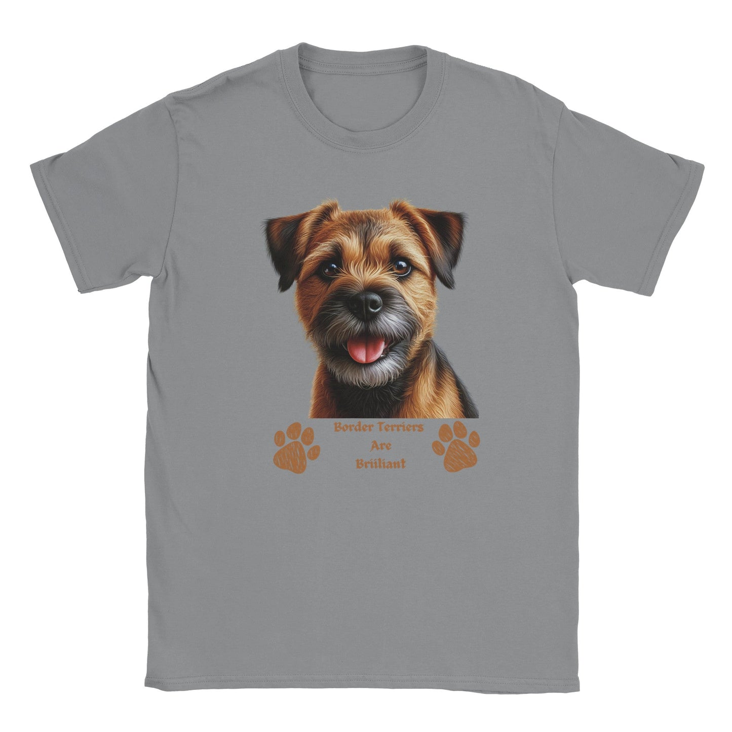 Border Terrier Dog T-Shirt - PetSelfie - Petselfie