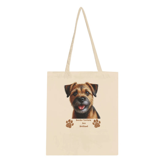 Border Terrier Dog Tote Bag - PetSelfie - Petselfie