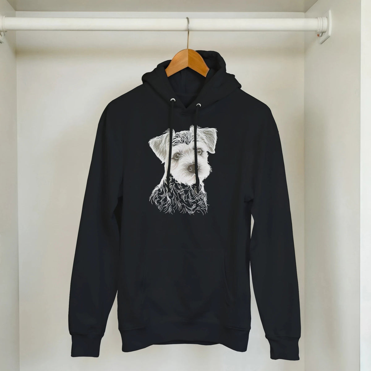 Border Terrier Silhouette Pullover Hoodie - Petselfie