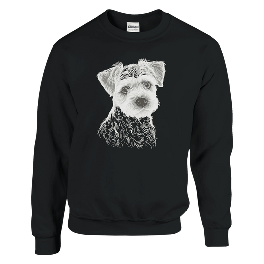 Border Terrier Silhouette Sweatshirt - Petselfie