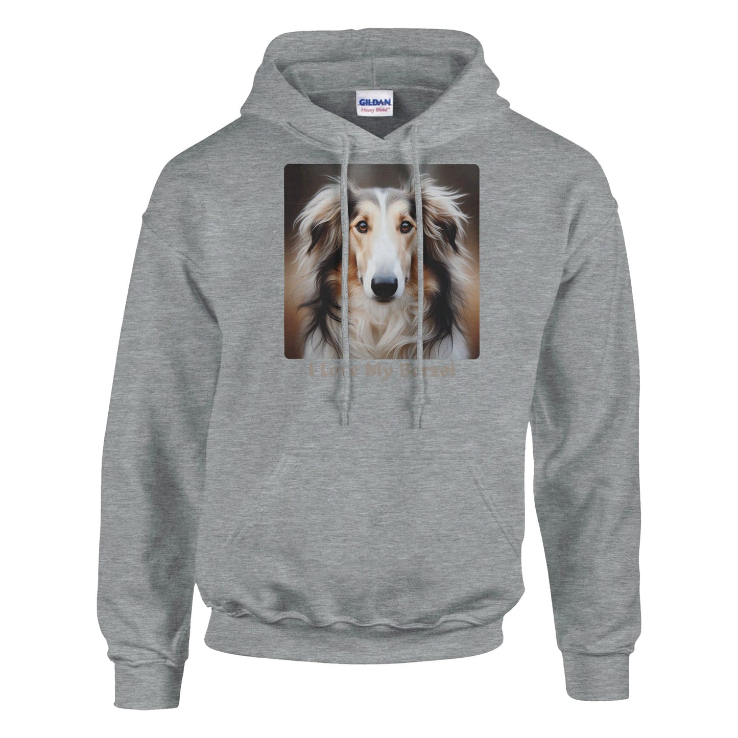 Borzoi Dog Hoodie - PetSelfie - Petselfie