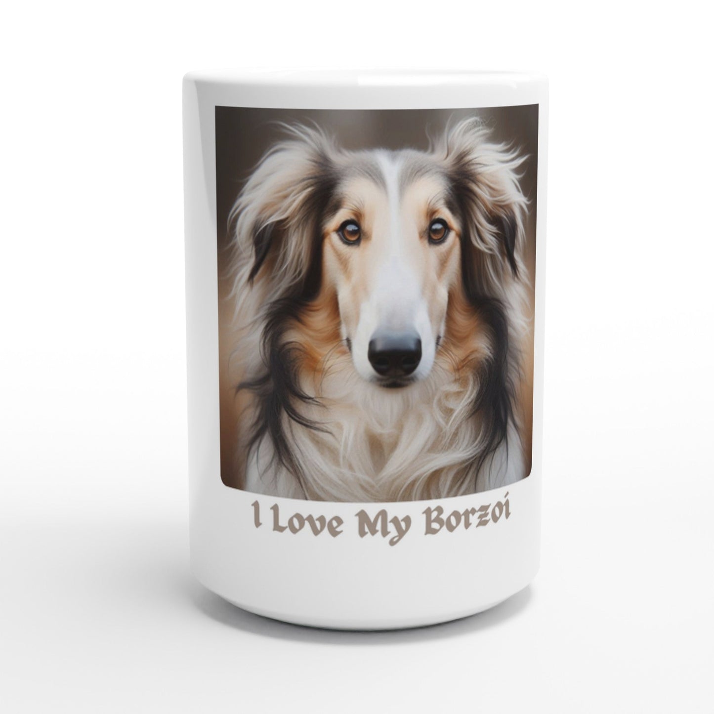 Borzoi Dog Mug - PetSelfie - Petselfie