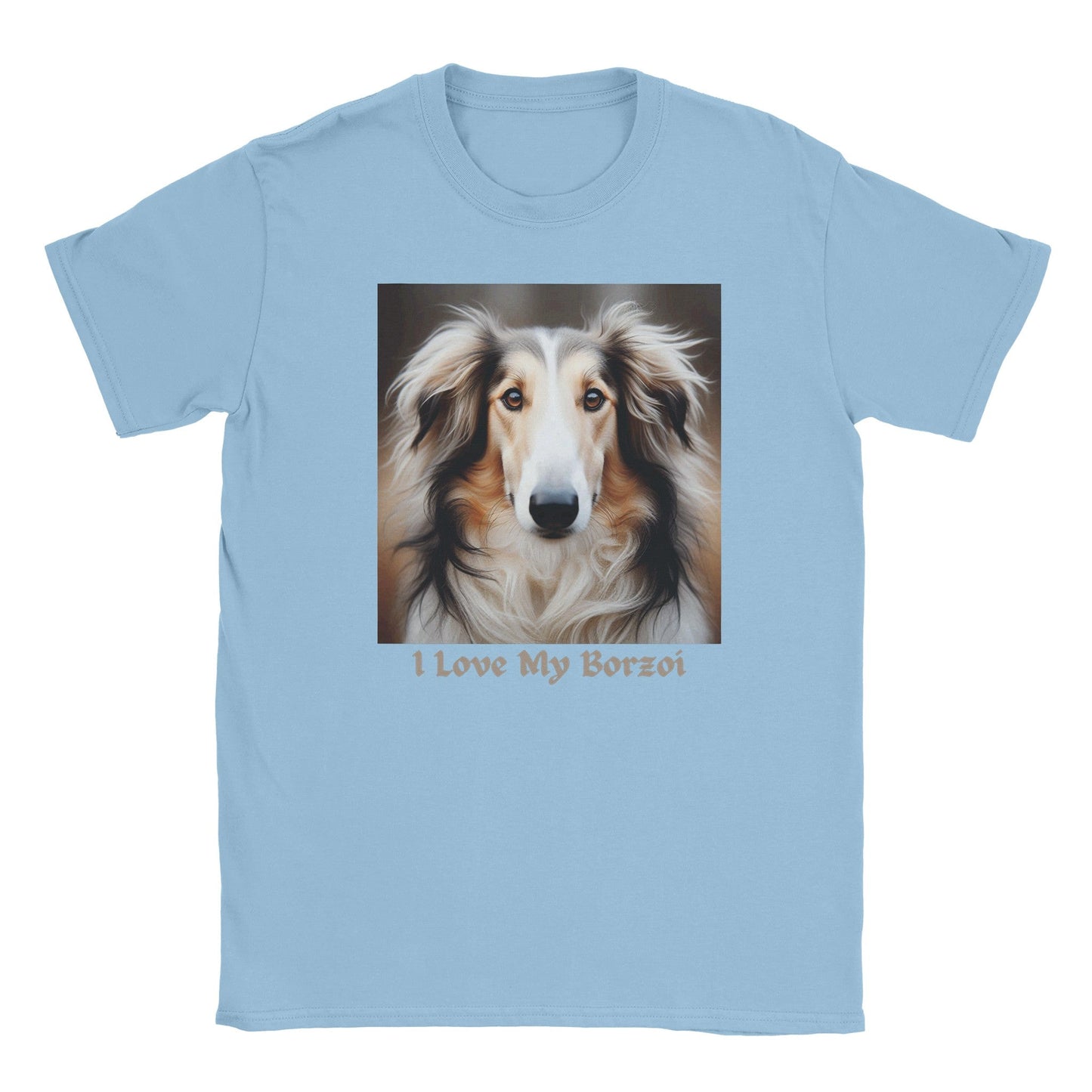 Borzoi Dog T-Shirt - PetSelfie - Petselfie