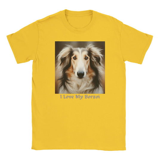 Borzoi Dog T-Shirt - PetSelfie - Petselfie
