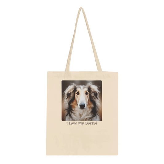 Borzoi Dog Tote Bag - PetSelfie - Petselfie