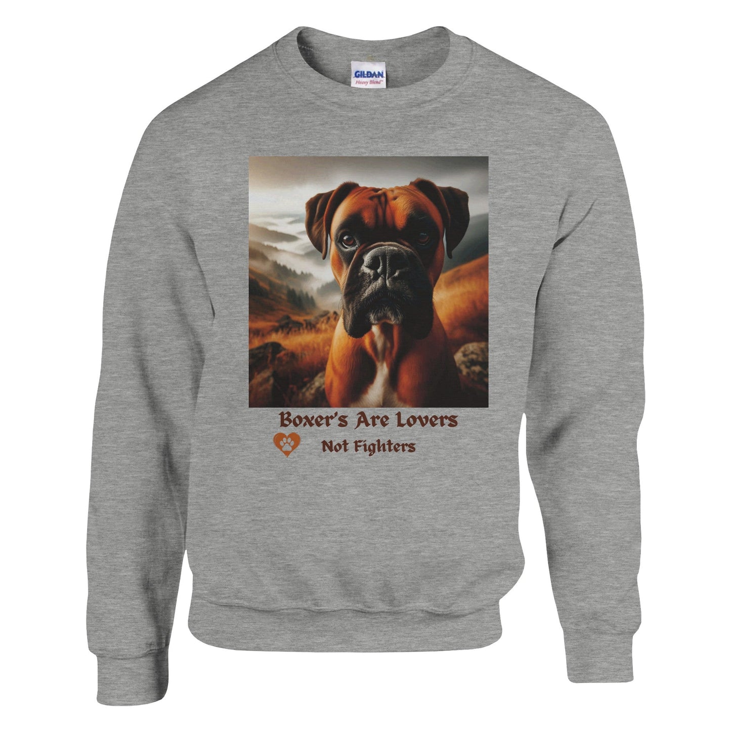 Boxer Dog Sweatshirt - PetSelfie - Petselfie