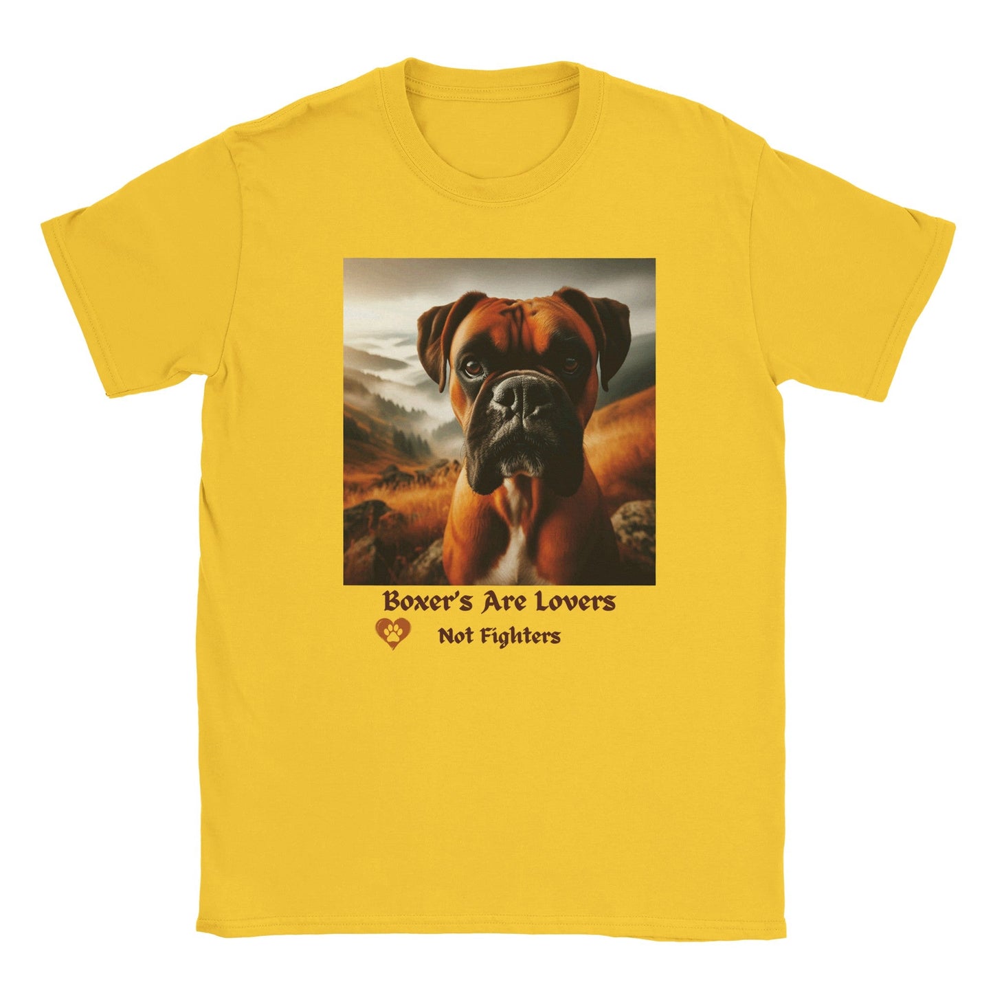 Boxer Dog T-shirt - PetSelfie - Petselfie