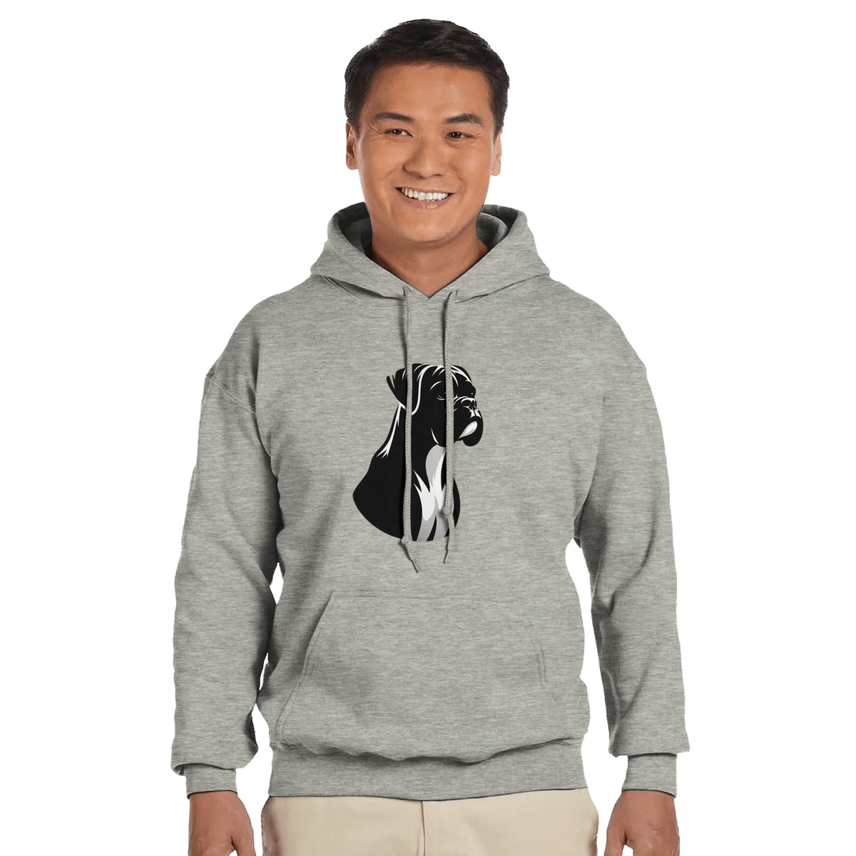 Boxer Silhouette Hoodie - Petselfie