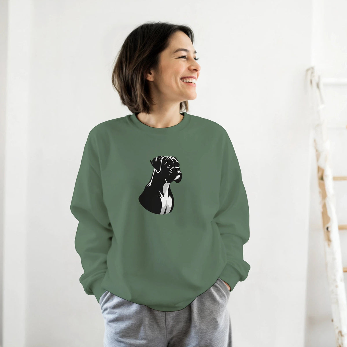 Boxer Silhouette Sweatshirt - Petselfie