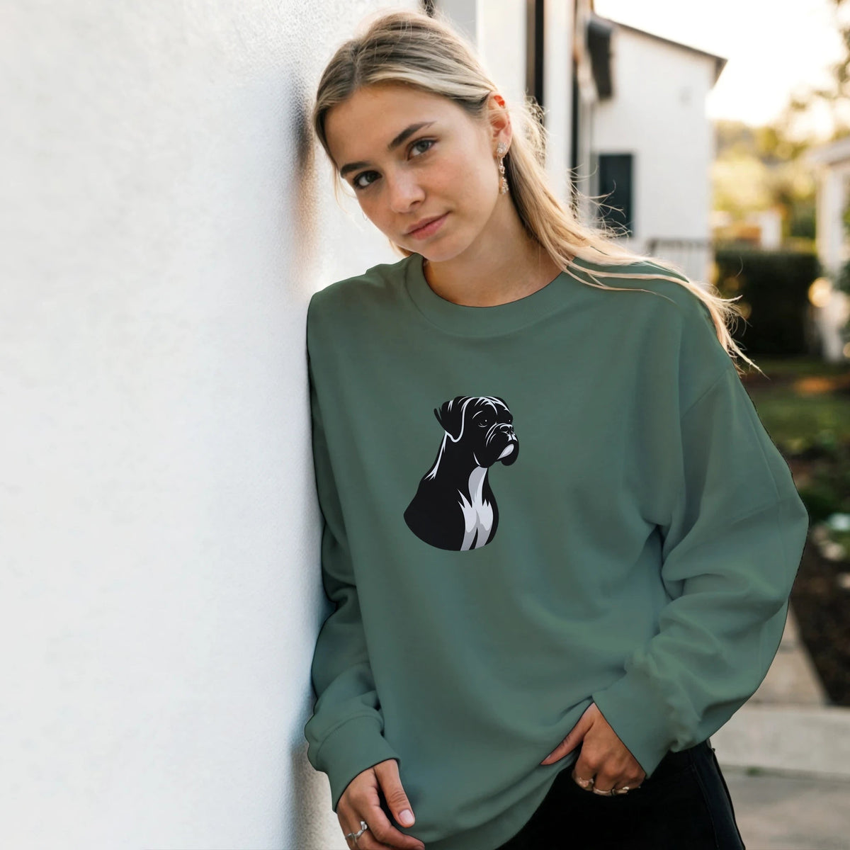 Boxer Silhouette Sweatshirt - Petselfie