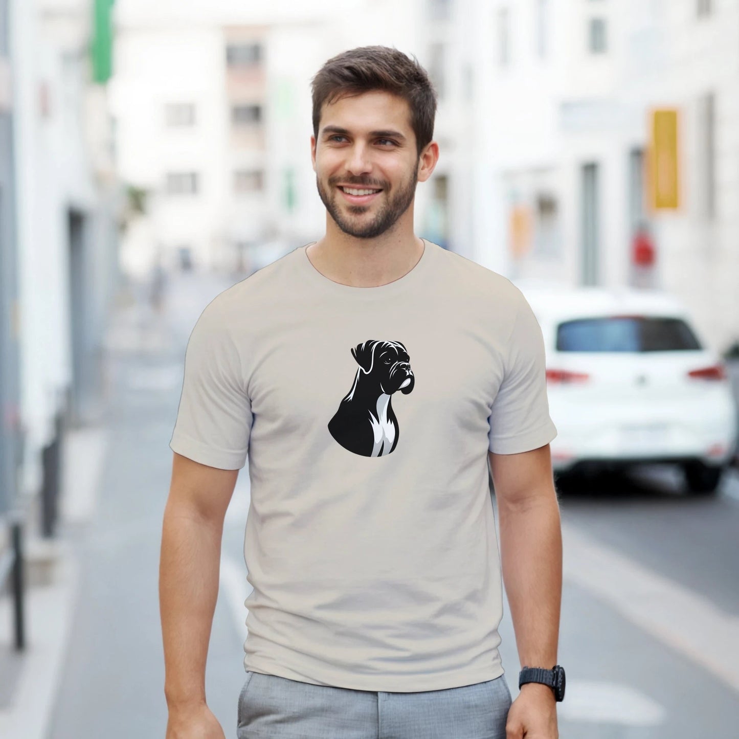 Boxer Silhouette T-shirt - Petselfie