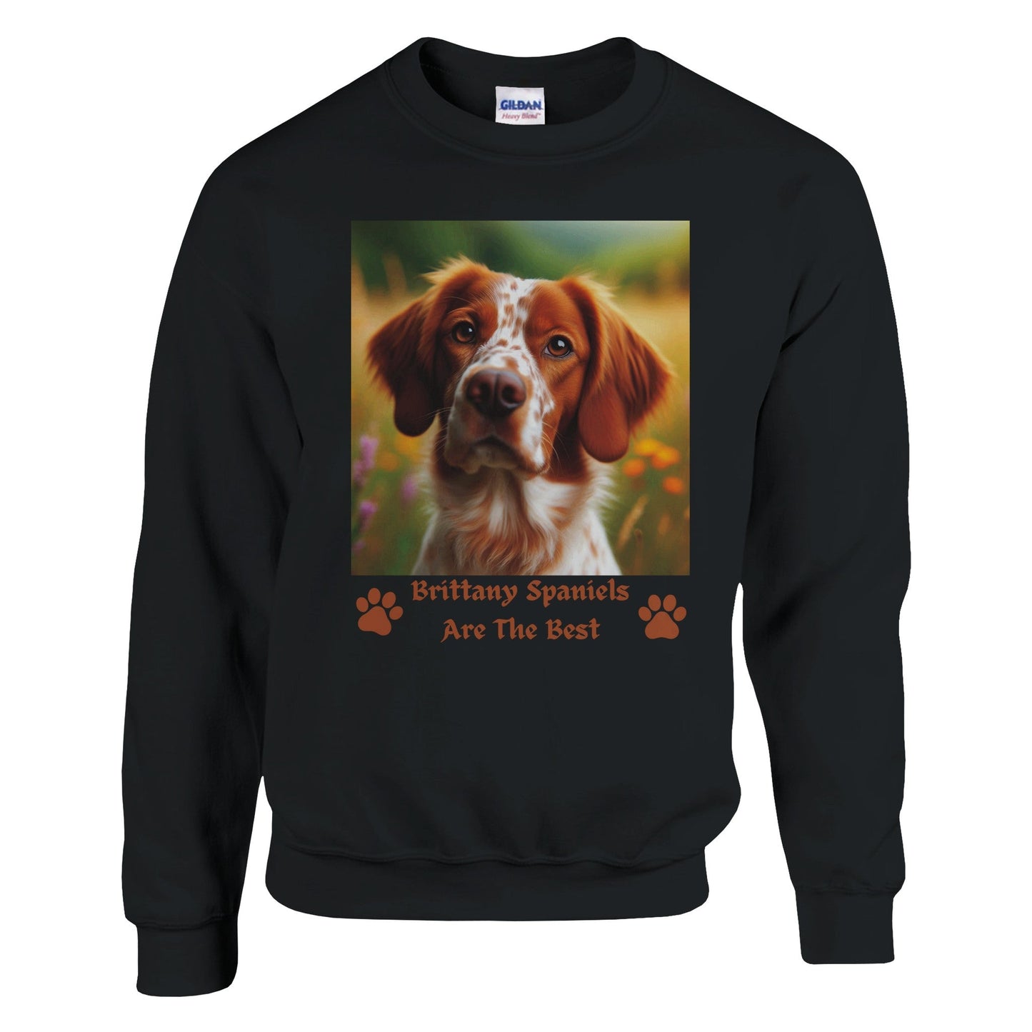 Brittany Spaniel Dog Sweatshirt - PetSelfie - Petselfie
