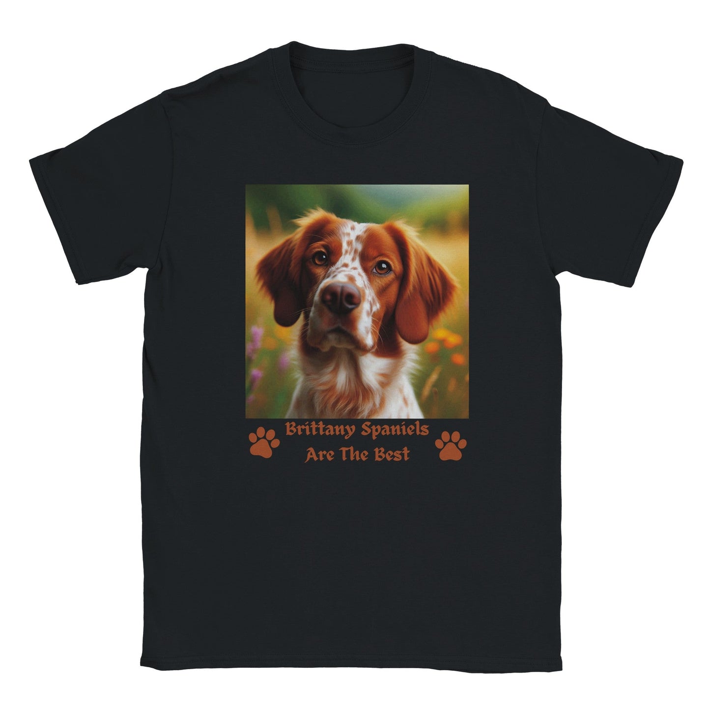 Brittany Spaniel Dog T-Shirt - PetSelfie - Petselfie
