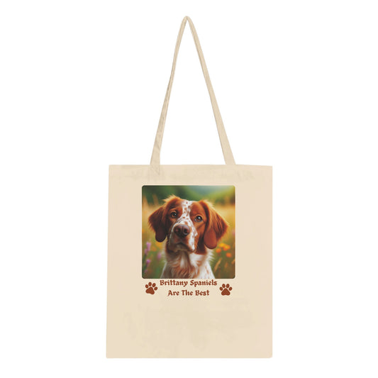 Brittany Spaniel Dog Tote Bag - PetSelfie - Petselfie