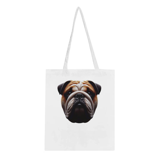 Bulldog Tote Bag - PetSelfie - Petselfie