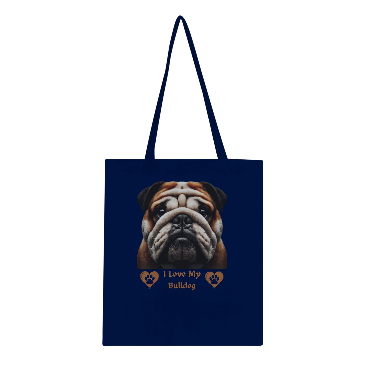 Bulldog Tote Bag - PetSelfie - Petselfie