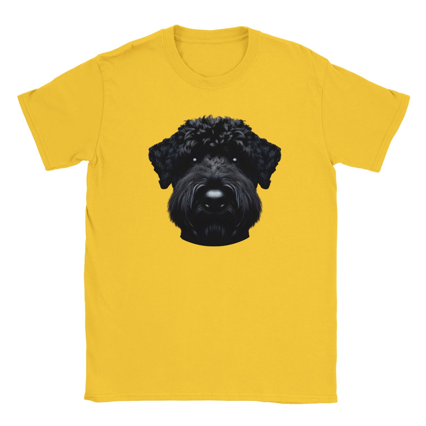 Black Russian Terrier yellow Coloured T-shirt